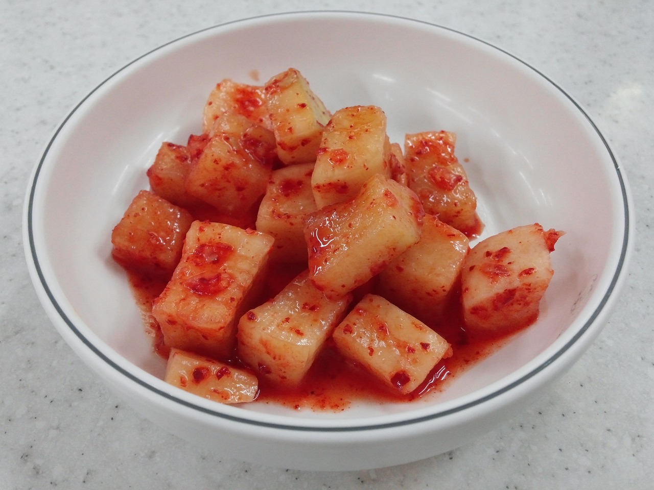 설렁탕 깍두기 만들기